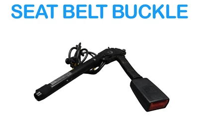 07-09 Mercedes W211 E350 E63 AMG hebilla de cinturón de seguridad delantero derecho negro OEM Foto 1 de 4