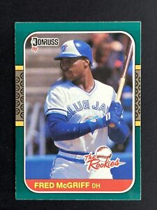 1987 DONRUSS THE ROOKIES FRED MCGRIFF RC #31