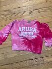 Aruba rosa 2/4 Kleinkind gebundenes Sweathshirt