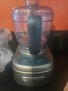 Cuisinart ECH-4GM Elemental Collection 4-cup Chopper/Grinder, Gun Metal - Picture 1 of 11