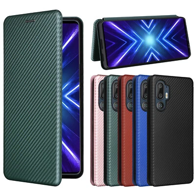 Para HTC U24 Pro, Magnético Abatible Cuero PU Billetera Ranura para Tarjeta Estuche Cubierta a Prueba de Golpes Foto 1 de 4