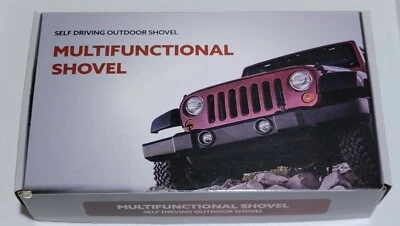 Multifunctional Folding Military Self Driving Outdoor Shovel Survival Camping - Image 1 of 4