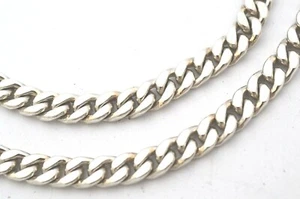 Collar de cadena de plata esterlina 925. 66 gramos, 16" / 41 cm - Imagen 1 de 12