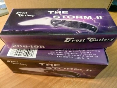 Dealer Lot of 4 - Frost Cutlery Storm II Knife with Sheath NIB - Image 1 of 4
