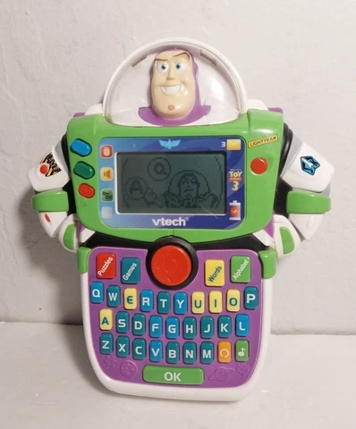 V-Tech Toy Story 3 Buzz Lightyear Learn and Go Works Educational Game Cover