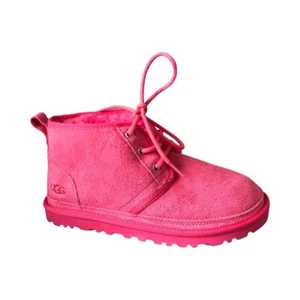 UGG Women's Neumel Carnation Pink Suede Ankle Boots 1094269 - Picture 1 of 8