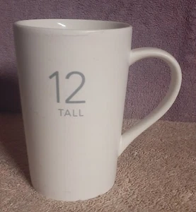 Starbucks 12 Tall Mug Cup Ivory Ceramic 12 oz 2011 - Picture 1 of 8