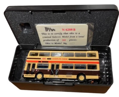 Britbus No:6208B “Charles Cook Travel” Bus - Original Mint No:467of 504 - Image 1 of 4