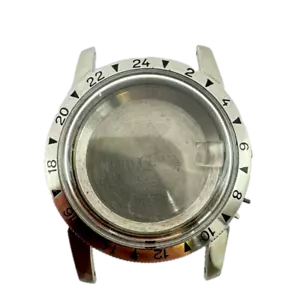 Vintage Glycine Airman GMT A36230 Men's Wristwatch Case 36mm Steel Swiss - Picture 1 of 3