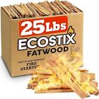 Eco-Stix Fatwood Fire Starter Kindling Firewood Sticks Bulk Packaged Firestarter