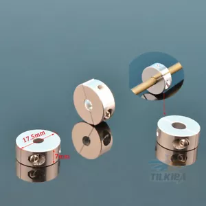 Aluminum 4.76/5/6.35mm Flex Cable Shaft Saver Lock Flexible Shaft Clamp Rc Boat - Picture 1 of 5