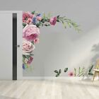 Large Peony Flower Wall Sticker Floral Art Nursery Decals Room Decoration Pvc