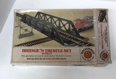 Bachmann Over/Under  33 Piece Bridge and Trestle Open Box Ho Scale - Image 1 of 3