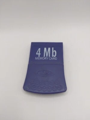 Intec Inc 4 MB Gamecube Blue Memory Card - Image 1 of 2