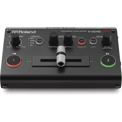 Roland V-02HD MK II Multi-Format Video Mixer with Streaming - Image 1 of 4