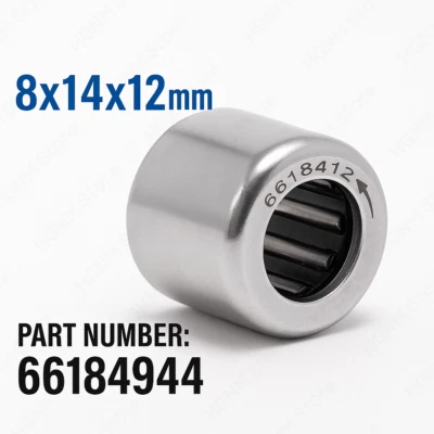 8x14x12mm Bearing 66184944 for Vileda Turbo Pedal Mop Bucket Repair 1 PCS - Image 1 of 3