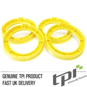 TPI Alloy Wheel Hub Rings Spigot Location Spacers 60.1 - 54.1 - Imagen 1 de 2