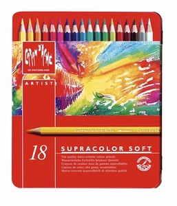 Caran D'ache Supracolor Metal Box Set of 18 (3888.318) - Picture 1 of 1