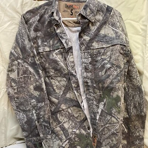 RED HEAD - Silent-Hide Green Camo Shirt Mens Small - Picture 1 of 5