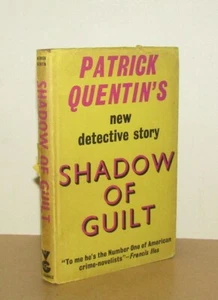 Patrick Quentin - Shadow of Guilt (Timothy Trant) - 1st/1st (1959 First Ed DJ) - Imagen 1 de 6