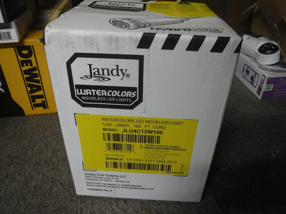 Jandy WaterColors Nicheless LED Light - JLU4C12W100