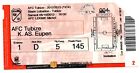 Ticket BEL RAFC Tubize - KAS Eupen 06.10.2012
