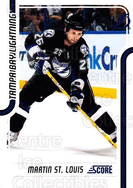 2011-12 Score #412 Martin St. Louis - Image 1 of 1