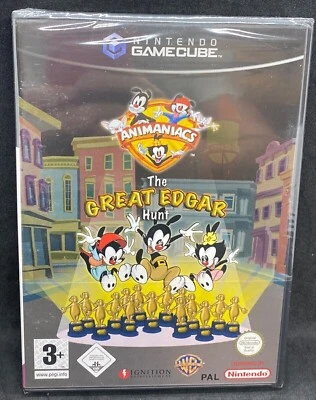 Animaniacs The Great Edgar Hunt Nintendo GameCube New PAL EU ENG DE SPA PERFECT - Image 1 of 4