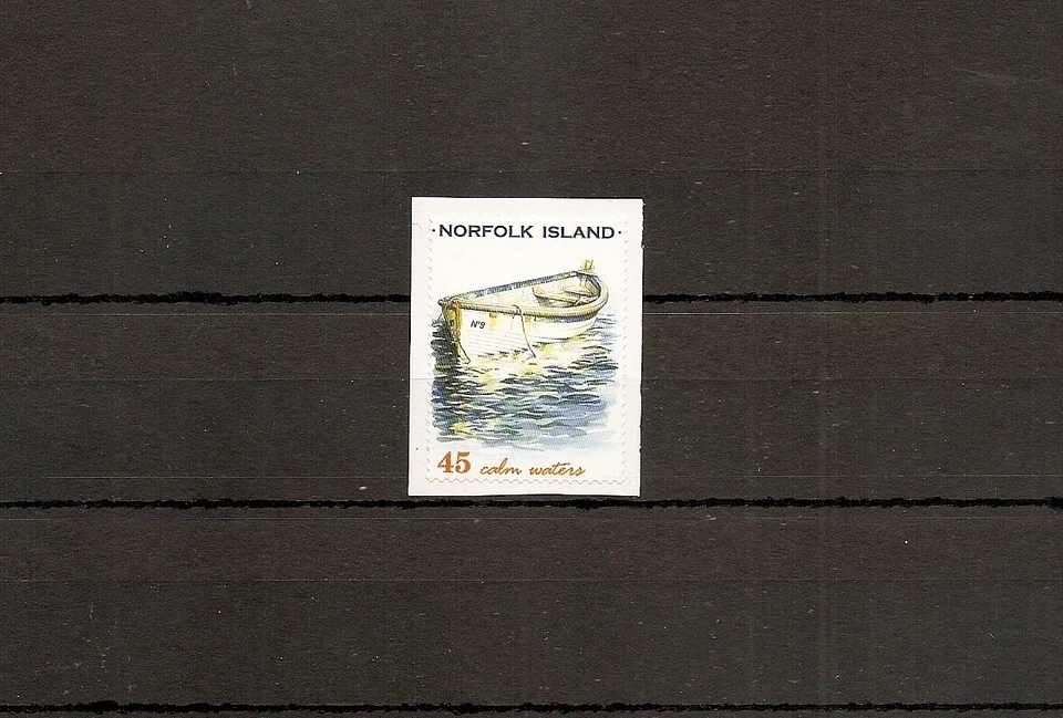 Norfolk Island 2001 SG768 1v NHM Local Boat-Whaleboat - Image 1 of 1