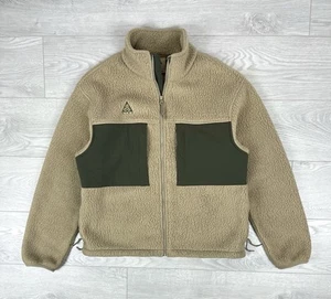 Nike ACG Microfleece Beige Bolsillos Chaqueta Ligera Para Hombre Talla S - Imagen 1 de 12