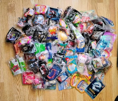 Vtg '90s-2000's McDonald's Happy Meal Toys Lot 100+ Burger King Wendys Arby’s  - Image 1 of 4