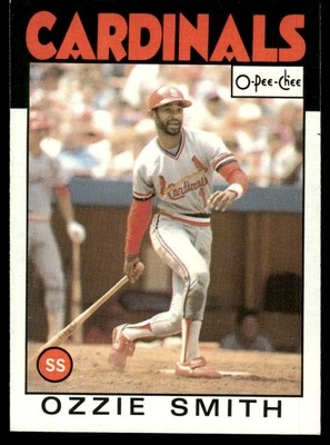 1986 O-Pee-Chee Ozzie Smith St. Louis Cardinals #297 - Image 1 of 2