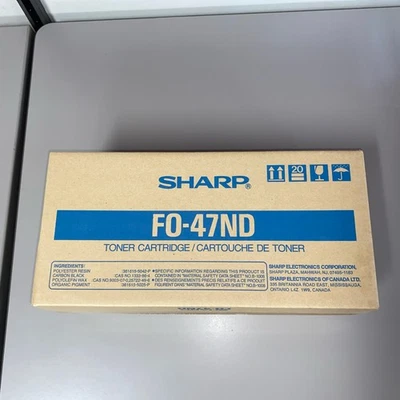 Genuine Sharp F0-47ND FO-47ND Toner Cartridge for Sharp 4450 4470 4650 4700 New - Image 1 of 4