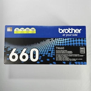 Cartouche de toner haut rendement Brother TN660 authentique - Noir - Neuve et scellée - Photo 1/6