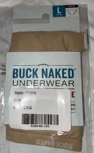 Ropa interior hipster desnuda Duluth Trading Co. Go Buck talla L nueva con etiquetas - Imagen 1 de 3