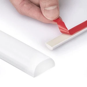 10 Ft Flexible Peel and Stick Trim Molding for Backsplash Tile Edge, Self-Adh... - Picture 1 of 8