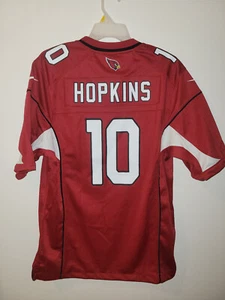 NIKE NFL ARIZONA CARDINALS DEANDRE HOPKINS MEN'S JERSEY RED Sz L - Picture 1 of 3