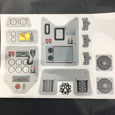 Für Axial Wraith 1/10 RC Crawler Auto Dekorative Abziehbild Aufkleber Skin Set - Bild 1 von 2