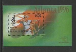 INDONESIA 1656, 1996 2500r OLYMPICS, S/S, MNH (IND3951K) - Picture 1 of 1