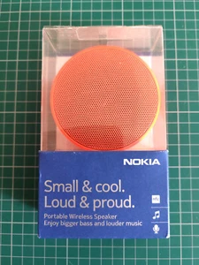 Nokia MD-12 Wireless Bluetooth Speaker - Orange - Picture 1 of 4