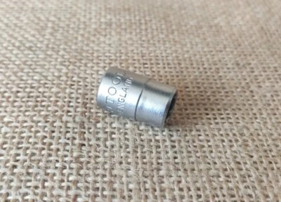 Britool 1/4" Drive 9mm Socket Car Bike Motorcycle Mechanic English Workshop Tool - Image 1 of 4