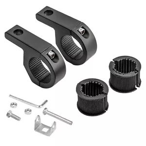 2X LED Light Bar Clamp Mounting Bracket Horizontal 0.75/1/1.25" ROLL BAR OffRoad - Picture 1 of 7