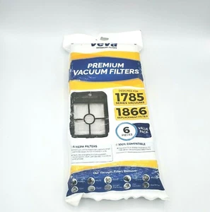 Veva Advanced Filters Premium Vacuum Filters 1785 Series 6 Pack for Bissell 1866 - Imagen 1 de 5