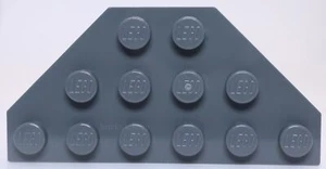 Lego 10x Cuña Gris Azulado Oscuro, Plato 3 x 6 Esquinas Cortadas - Imagen 1 de 1