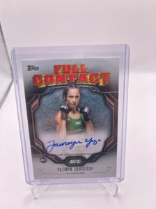 Yazmin Jauregui Rookie Full Contact Auto RC 2024 Topps Knockout UFC #FCA-YJI - Picture 1 of 2