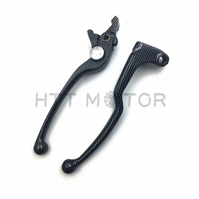 Alavanca de embreagem de freio de carbono para Yamaha YZF R1 1999-2003 R6 1999-2004 FZ1 2001-2005 - Imagem 1 de 4