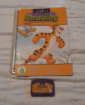 LeapFrog Leap 1 "Bounce Tigger Bounce" Reading Cartridge/Book Preschool-Grade 1 - Image 1 of 4