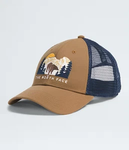 The North Face Mudder Trucker Hat Unisex Brown Embroidered Snapback Cap UPS170 - Picture 1 of 11
