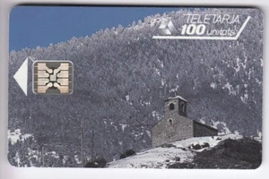 ANDORRE TELECARTE / PHONECARD .. 100U AND11 SC4 CHAPELLE GE44375 CHIP/PUCE C.15€ - Imagen 1 de 2