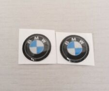 2 x BMW Key For Badge Logo Emblem Replacement Sticker 11mm Diameter